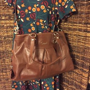 Coach Ashley carryall tote handbag